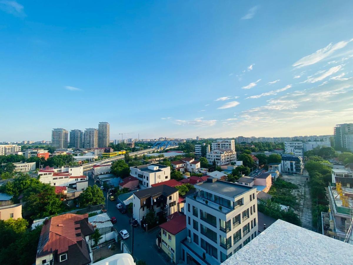 Soho Apartment - City View With Rooftop Garden Bukares Bagian luar foto